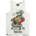 Superdry Neo Trad Tattoo Scoop Ermeløs T-skjorte