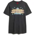 Superdry Rock Band Logo Relaxed Kortarmet T-skjorte