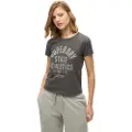 Superdry Ath Graphic Fitted Kortarmet T-skjorte