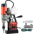 Vevor magnetisk drill, 1200W 1,57" borediameter, 2922lbf/13000N bærbar elektrisk Mag-borepresse med variabel hastighet, 580 o/min boremaskin for enhver overflate og forbedring av hjemmet, CE-listet
