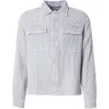 Scotch & Soda 180118 Regular Fit Skjorte Med Lange Ermer