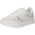 GUESS for woman. FLPVI3LEL12 Shoes Vinsa3 white (41), Flat, Laces, Casual