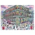 Galison Michael Storrings Christmas in New Orleans 1000 Piece Puzzle with Square Box