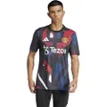 Adidas Manchester United 24/25 Før Kamp Kortarmet T-skjorte