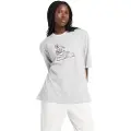 New Balance Oversized Flower Kortarmet T-skjorte