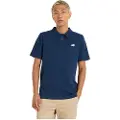 New Balance Cotton Pique Kortermet Poloskjorte