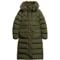 Superdry Everest Faux Fur Longline Jakke