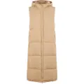 Urban Classics Long Hooded Puffer Vest