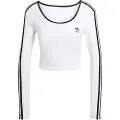 Adidas Originals Adicolor 3 Stripes Crop Langarmet Topp