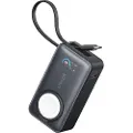 Anker MagGo Power Bank (10K 35W For Apple Watch) - Black Nødlader - Svart - 10000 mAh