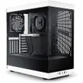 HYTE Y40 - Mid tower - ATX - sidepanel med vindu (herdet glass) - ingen strømforsyning (ATX) - hvit - USB/lyd