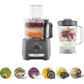 Kenwood MultiPro Compact FDP31.360GY, 2,1 l, Grå, Rotasjon, 1,2 l, Plast, Rustfritt stål