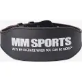 MM Sports Leather Belt - Løftebelte - L