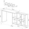 Kalune Design Hanah HomeSkrivebord JablBrunSkrivebordFra Homeroom