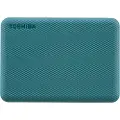 Toshiba Canvio Advance - Ekstern Harddisk - 4TB - Grønn