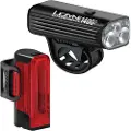 Lezyne Macro Drive 1400+ / Strip Drive Pro 400+ Sykkellyktesett