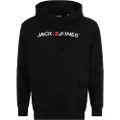 Jack & Jones Corp Old Logo Plus Size Hettegenser