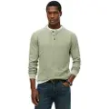 Superdry Lw Textured Grandad Langarmet T-skjorte