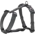 Trixie Premium H-harness, XXS–XS: 20–32 cm/10 mm, graphite
