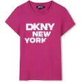 DKNY D62304 Kortarmet T-skjorte