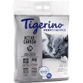 Tigerino Performance Active Carbon kattesand - Febreze-duft av frisk klesvask - 12 kg