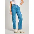 Pepe Jeans Glitter Straight Fit Høytaljede Jeans