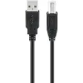 Pro USB 2.0 A - B - Black - 5m