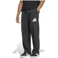 Adidas Essentials Wide Leg 3 Bar Logo Joggers
