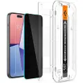 Spigen iPhone 15 Plus/16 Plus Glas.tR Ez Fit Privacy Beskyttelsesglass