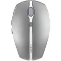 Cherry GENTIX BT - Mus - optisk - 7 knapper - trådløs - Bluetooth 4.0 - frostet sølv (frosted silver)