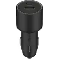 Xiaomi CC07ZM - Bilstrømadapter - USB-A + USB-C - 67 watt - 6.1 A - High Power Flash (24 pin USB-C, USB)
