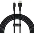 Baseus Flash 2 USB-kabel USB til USB-C 100W 2 m - svart