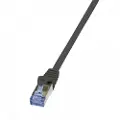 Logilink CQ4143S, CAT6a, 50 m, S/FTP (S-STP), RJ-45, sort