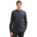 Tom Tailor Structured Skjorte Med Lange Ermer