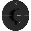 Hansgrohe HG ShowerSelect Comfort S - termostat t indbygn.m afspær t 1 udtag Mat sort