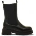 Mustang for woman. 59776 Mission boots black (37), 5 to 8 cm, Zip, Casual