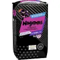 Pampers NINJAMAS Nighttime bleiebukser for jenter 4-7 år (17-30 kg), 10 stk.