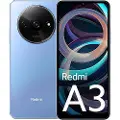 Xiaomi Redmi A3 - 4G smarttelefon - dobbelt-SIM - RAM 3 GB / Internminne 64 GB - microSD slot - 6.71 - 1650 x 720 piksler (90 Hz) - 2x bakkameraer 8 MP - front camera 5 MP - stjerneblå