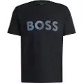 Hugo Boss Tape Logo Kortarmet T-skjorte