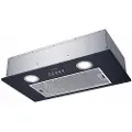 Candy CBG625/1N - Panser - hvelv - bredde: 52 cm - dybde: 28 cm - uttrekking og resirkulering - black and metallic finish