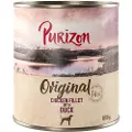 Purizon Økonomipakke Purizon Original 12 x 800 g - Adult: Kyllingfilet med and, gulrot og bjørnebær