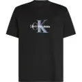 Calvin Klein Jeans Monologo Shift Kortarmet T-skjorte
