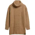 Superdry Cable Lang Ermet Midi-kjole