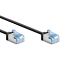 Goobay ultrafleksibel CAT6A-nettverkskabel 2 m med supertynn design