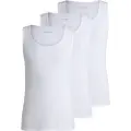 Hugo Boss 10271762 Ermeløs T-skjorte 3 Enheter
