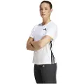 Adidas Train Essentials 3 Stripes Workout Kortarmet T-skjorte