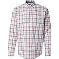 Fynch&Hatton Twill Check Skjorte Med Lange Ermer