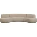 Basiclabel WOOODHalv rund sofa BatavierBeigeSofaerFra Homeroom