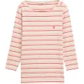 Tom Tailor Striped 3/4-ermet T-skjorte
