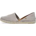 Verbenas for woman. 0300580001 Carmen pearl split leather espadrilles (36), Flat, None, Casual, Grey